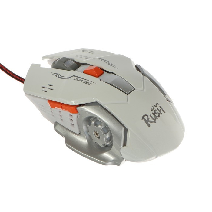 Мышь Smartbuy RUSH Avatar, игровая, проводная, 3200 dpi, USB, подсветка, белая - фото 1 - id-p222333684