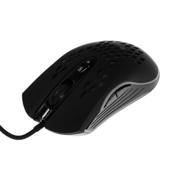 Мышь Smartbuy RUSH Incerto, игровая, проводная, подсветка, 3200 dpi, 7 кнопок, USB, чёрная - фото 2 - id-p222333685