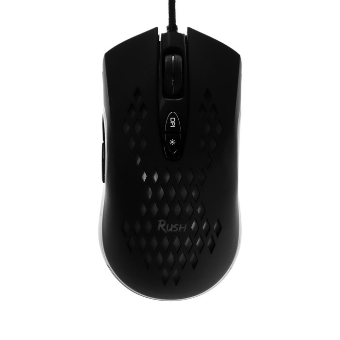 Мышь Smartbuy RUSH Incerto, игровая, проводная, подсветка, 3200 dpi, 7 кнопок, USB, чёрная - фото 3 - id-p222333685