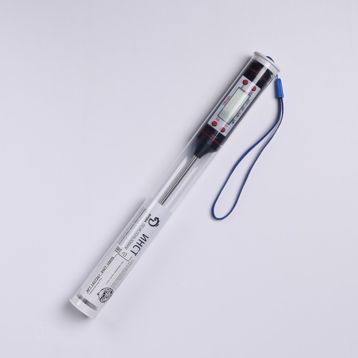 Термометр (термощуп) электронный на батарейках Доляна, в коробке - фото 4 - id-p222335087