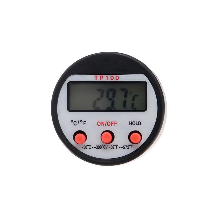 Термощуп кухонный TP-100, максимальная температура 300 °C, от LR44, черный - фото 2 - id-p222335122