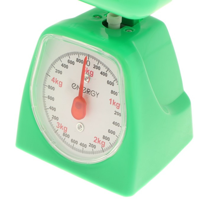 Весы кухонные ENERGY EN-406МК, механические, до 5 кг, зелёные - фото 4 - id-p222335127