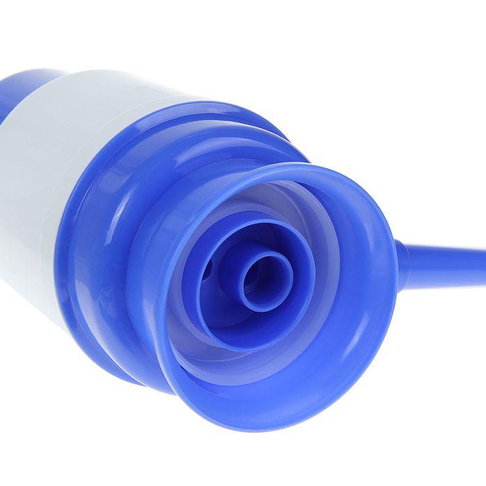 Помпа для воды LESOTO Mini, механическая, под бутыль от 11 до 19 л, голубая - фото 2 - id-p222335314