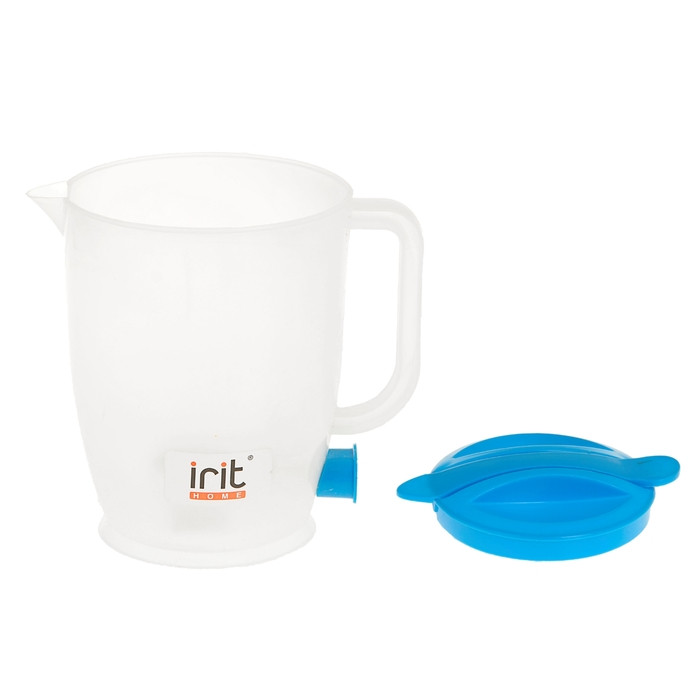 Чайник электрический Irit IR-1121, пластик, 1 л, 550 Вт, синий - фото 4 - id-p222335323