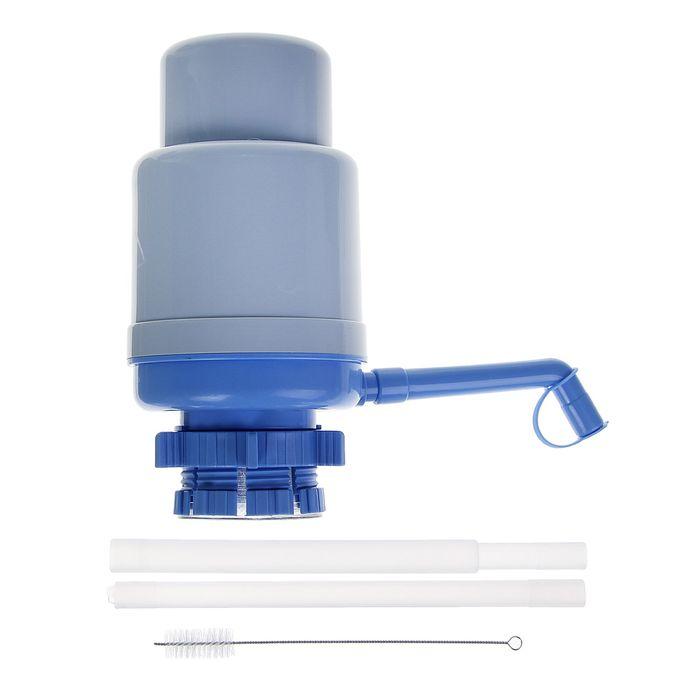 Помпа для воды LESOTO Standart, механическая, под бутыль от 11 до 19 л, голубая - фото 3 - id-p222335334