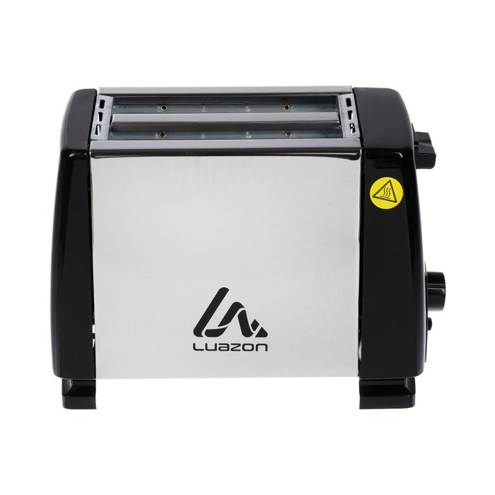 Тостер Luazon LT-03, 750 Вт, 6 режимов прожарки, 2 тоста, серебристый - фото 3 - id-p222335695