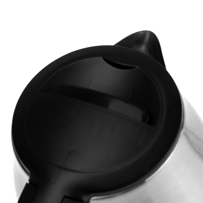 Чайник электрический Luazon LSK-1803, металл, 1.8 л, 1800 Вт, серебристо-чёрный - фото 4 - id-p222335348
