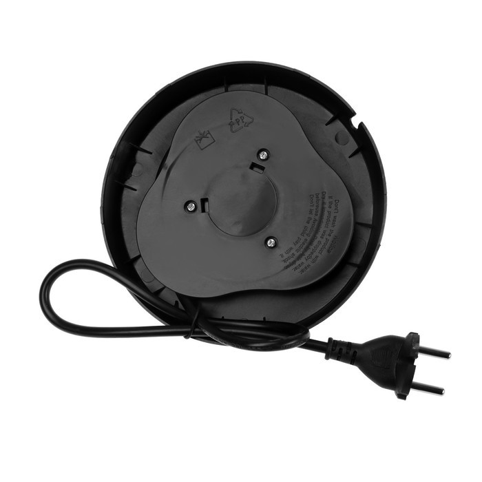 Чайник электрический Luazon LSK-1803, металл, 1.8 л, 1800 Вт, серебристо-чёрный - фото 9 - id-p222335348