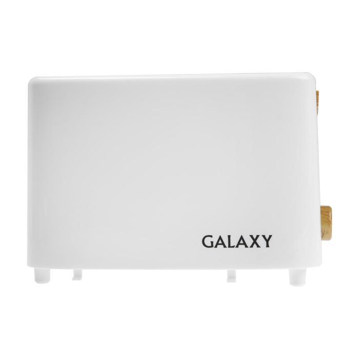 Тостер Galaxy GL 2909, 800 Вт, 6 режимов прожарки, 2 тоста, белый - фото 2 - id-p222335719