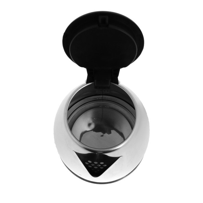 Чайник электрический GOODHELPER KS-18B03, металл, 1.8 л, 1500 Вт, серо-чёрный - фото 5 - id-p222335357