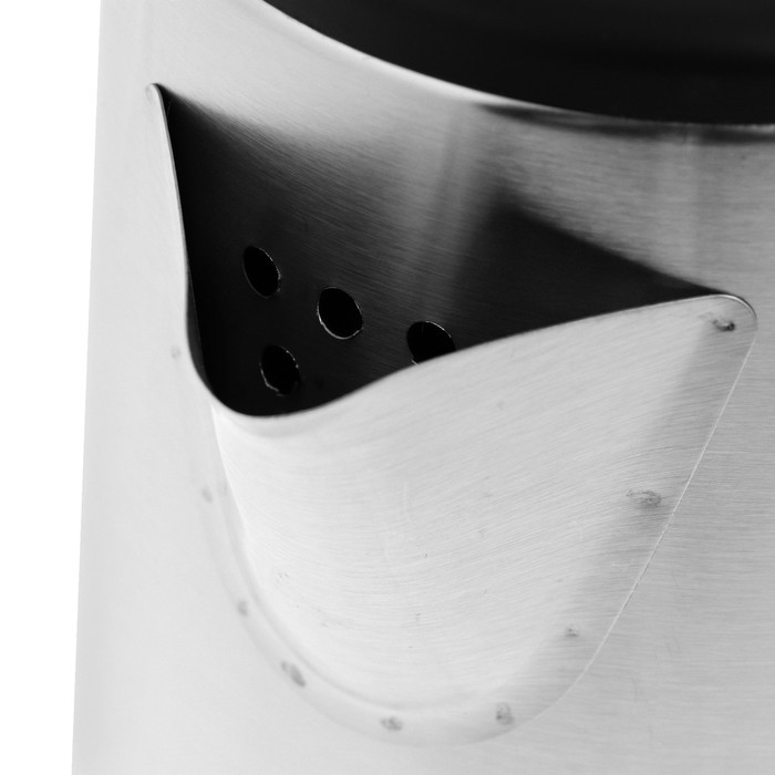 Чайник электрический GOODHELPER KS-18B07, металл, 1.8 л, 1800 Вт, серебристо-чёрный - фото 4 - id-p222335359
