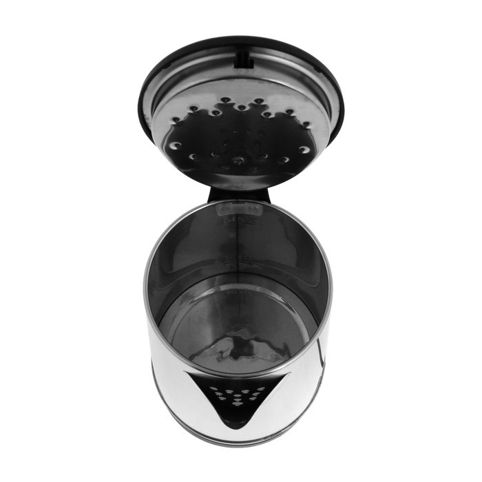 Чайник электрический GOODHELPER KS-18B07, металл, 1.8 л, 1800 Вт, серебристо-чёрный - фото 5 - id-p222335359