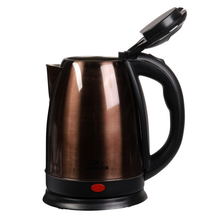 Чайник электрический "Добрыня" DO-1224C, металл, 1.8 л, 1800 Вт, коричневый - фото 6 - id-p222335360