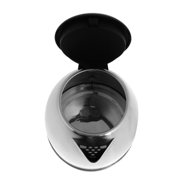 Чайник электрический GOODHELPER KS-18B06, металл, 1.8 л, 1500 Вт, серебристо-чёрный - фото 5 - id-p222335364