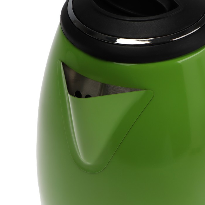 Чайник электрический Homestar HS-1010, металл, 1.8 л, 1500 Вт, зелёный - фото 4 - id-p222335372