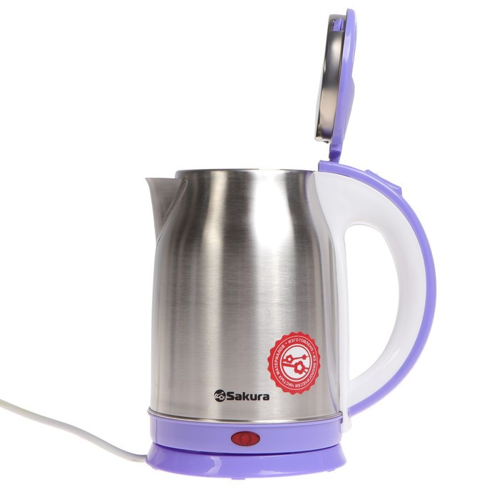 Чайник электрический Sakura SA-2147P, 1.8 л, 1800 Вт, пурпурный - фото 6 - id-p222335374