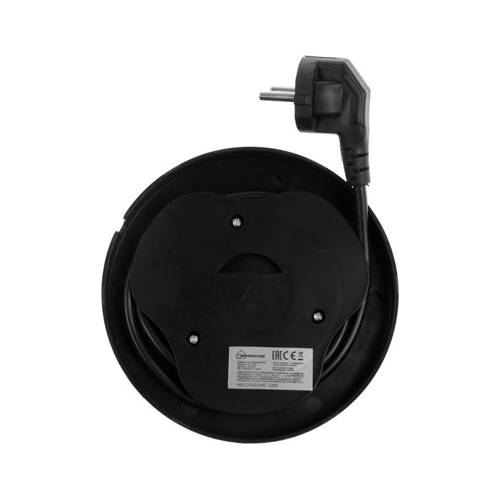 Чайник электрический HOMESTAR HS-1009, металл, 1.8 л, 1500 Вт, серебристо-чёрный - фото 6 - id-p222335379