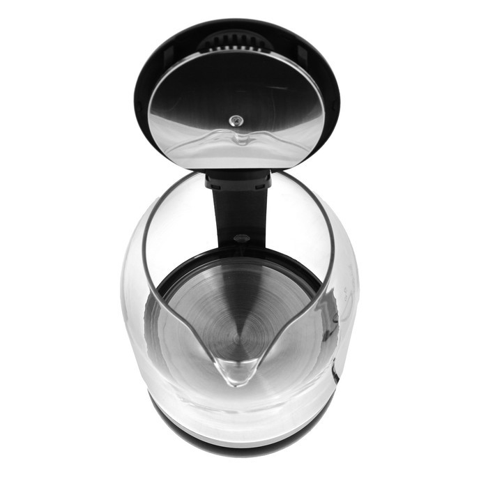 Чайник электрический GOODHELPER KG-18B10, стекло, 1.8 л, 1500 Вт, чёрный - фото 5 - id-p222335383