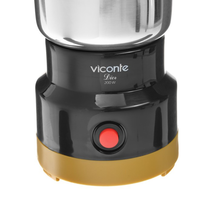 Кофемолка Viconte VC-3107 Dior, электрическая, 200 Вт, 75 г, чёрная - фото 2 - id-p222335396