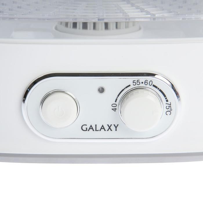 Сушилка для овощей и фруктов Galaxy GL 2635, 350 Вт, 5 ярусов, белая - фото 2 - id-p222335240