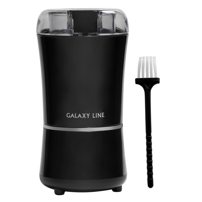 Кофемолка Galaxy GL 0907, электрическая, ножевая, 200 Вт, 50 г, чёрная - фото 1 - id-p222335435