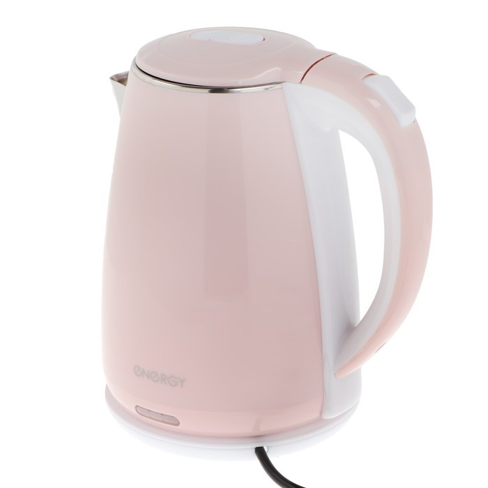 Чайник электрический ENERGY E-261, металл, 1.8 л, 2200 Вт, розовый - фото 2 - id-p222335440
