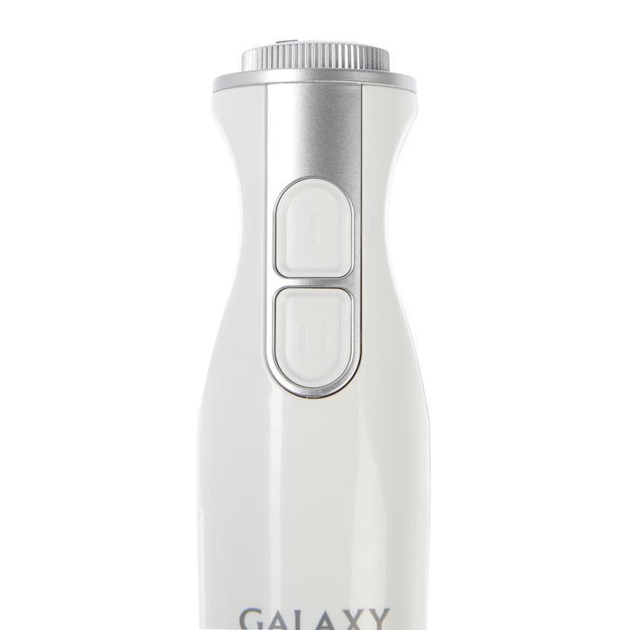 Блендер Galaxy GL 2131, погружной, 650 Вт, 0.6 л, 2 скорости, режим "Турбо", белый - фото 2 - id-p222335999