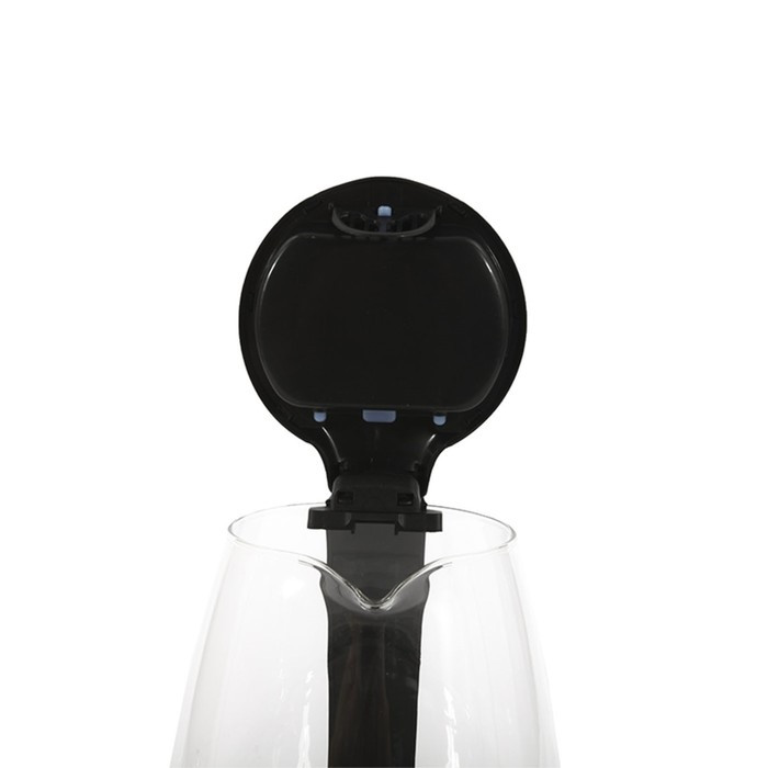 Чайник ECO-1736KE, стекло, электрический, 1.8 л, 1850 Вт, цвет серебристый - фото 2 - id-p222335453