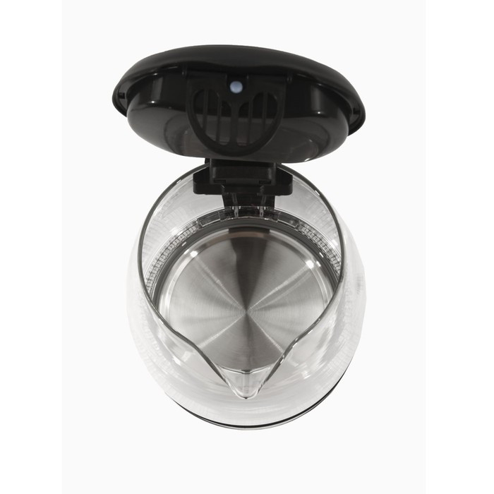 Чайник ECO-1736KE, стекло, электрический, 1.8 л, 1850 Вт, цвет серебристый - фото 3 - id-p222335453