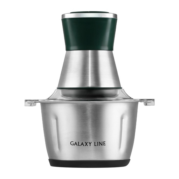 Измельчитель Galaxy GL 2382, металл, 600 Вт, 1.8 л, 2 скорости, серебристо-изумрудный - фото 1 - id-p222336003