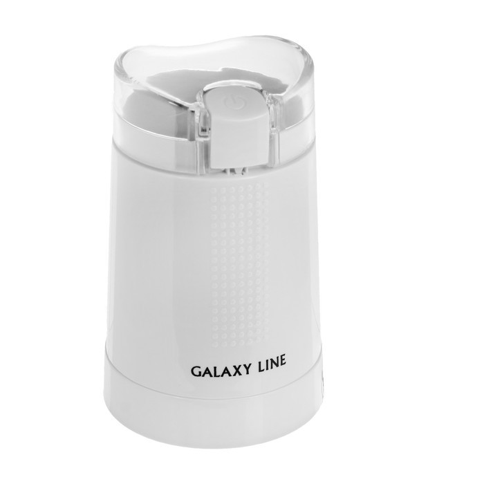 Кофемолка Galaxy LINE GL 0909, электрическая, ножевая, 200 Вт, 45 г, белая - фото 1 - id-p222335459