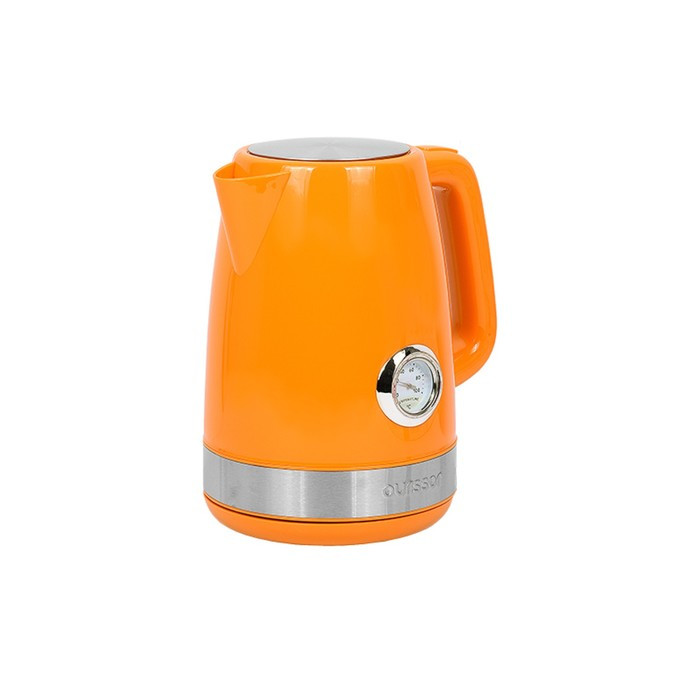 Чайник электрический Oursson EK1716P/OR, пластик, 1.7 л, 2200 Вт, оранжевый - фото 1 - id-p222335514