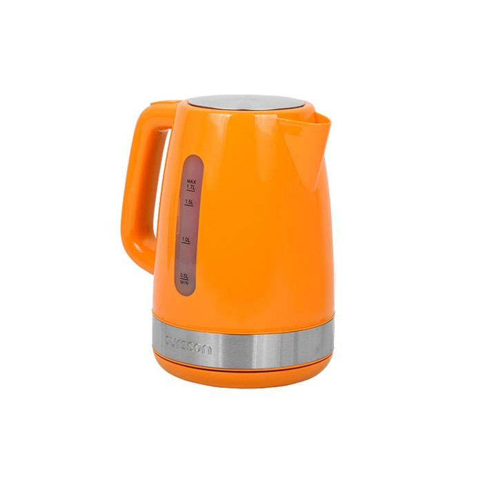 Чайник электрический Oursson EK1716P/OR, пластик, 1.7 л, 2200 Вт, оранжевый - фото 3 - id-p222335514
