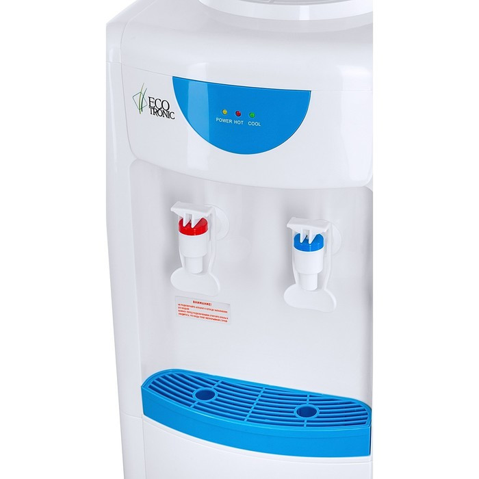 Кулер для воды Ecotronic V14-LE XS , нагрев/охлаждение, 500/50 Вт, бело-голубой - фото 7 - id-p222335606