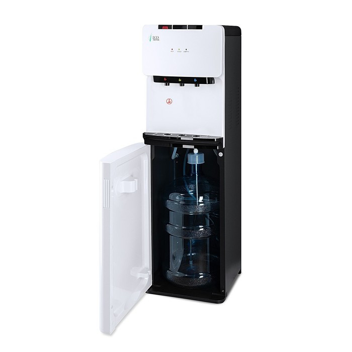 Кулер для воды Ecotronic K41-LXE, нагрев/охлаждение, 500/50 Вт, белый - фото 1 - id-p222335632