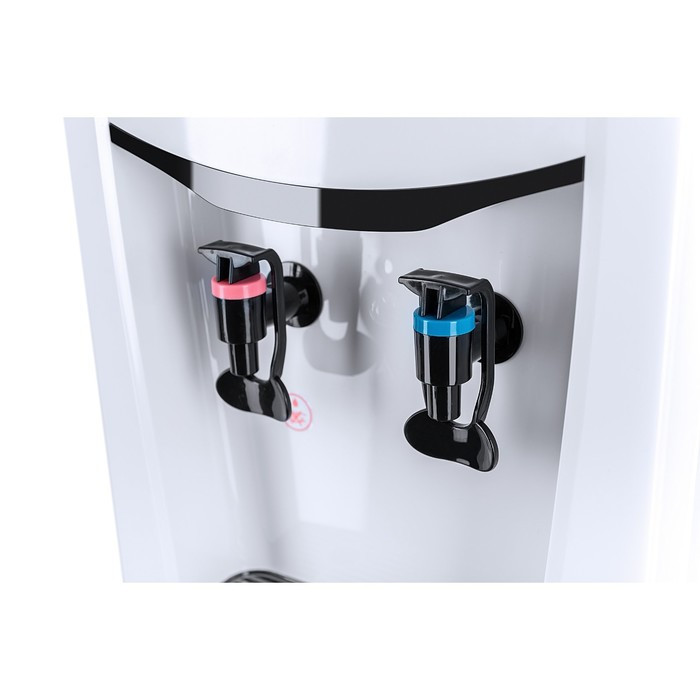 Кулер для воды с холодильником Ecotronic K21-LF, нагрев и охлаждение,500/120 Вт, бело-чёрный - фото 4 - id-p222335633