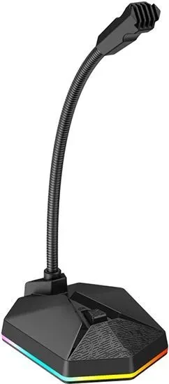 Микрофон игровой Havit GK57, USB, LED, провод 2 м, Черный - фото 1 - id-p222231981