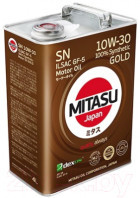 Моторное масло Mitasu MJ-105 10W-30 4л - фото 1 - id-p222334355