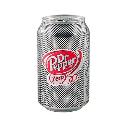 Напиток газированный Dr. Pepper Zero Sugar «Доктор Пеппер» без сахара, 0.33 л, фото 2