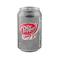 Напиток газированный Dr. Pepper Zero Sugar «Доктор Пеппер» без сахара, 0.33 л