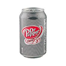 Напиток газированный Dr. Pepper Zero Sugar «Доктор Пеппер» без сахара, 0.33 л