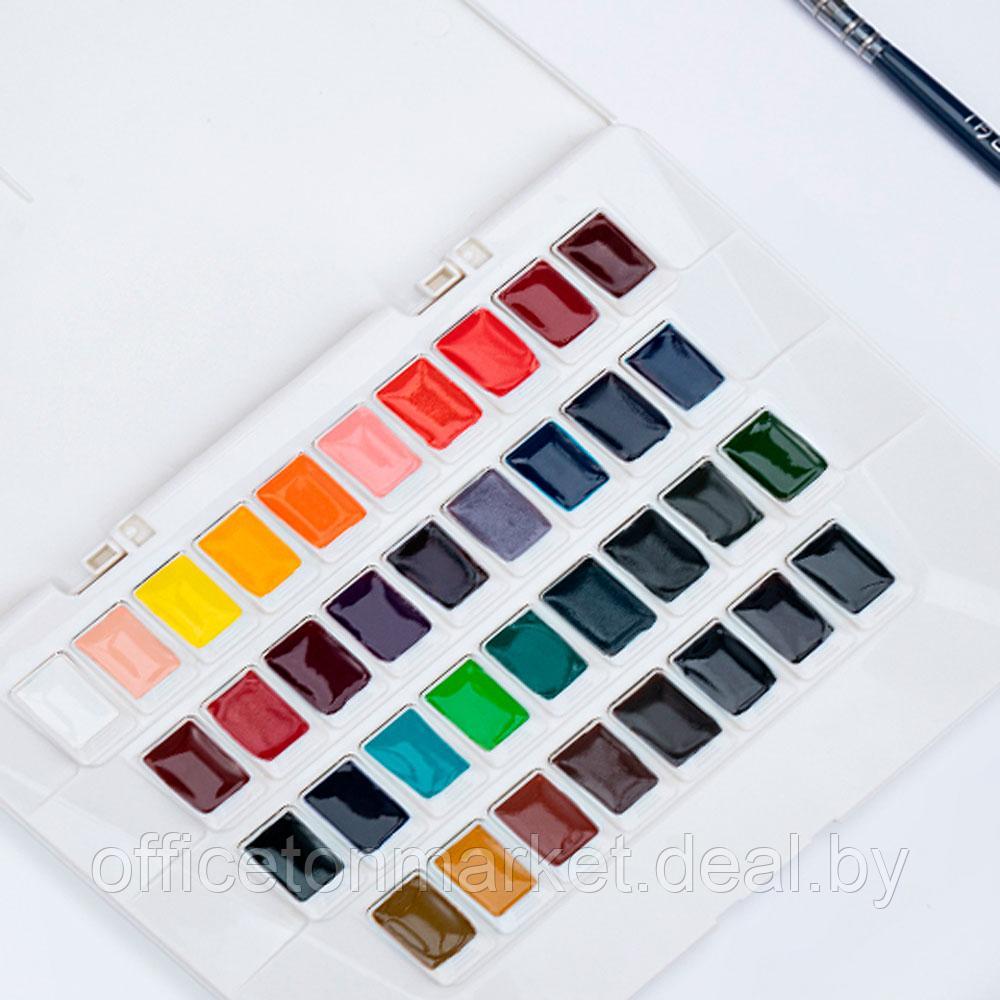 Набор красок акварельных "Himi Original Premier", 36 цветов, кюветы - фото 4 - id-p213687906