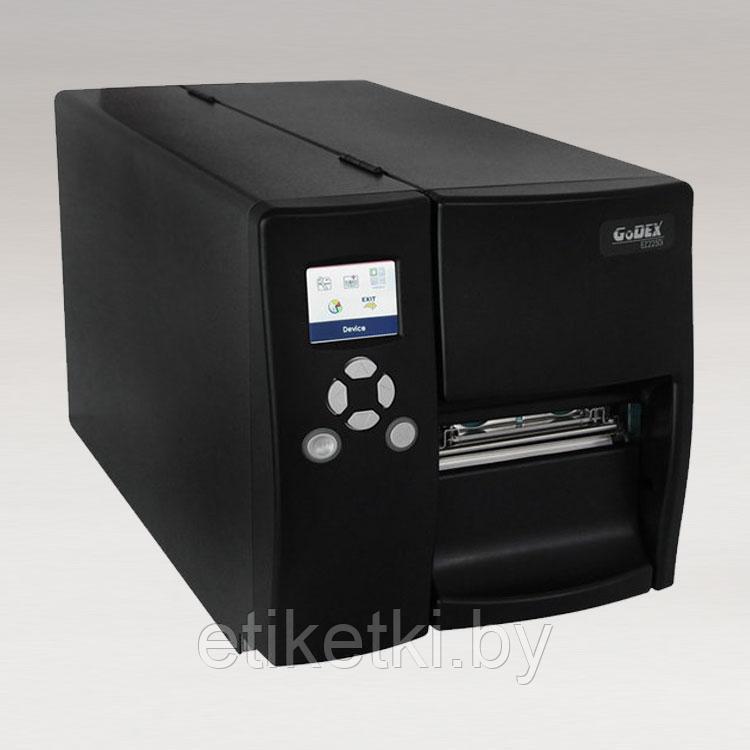 Принтер TT Godex EZ2250i, 203 dpi, 7 ips USBHost, USB2.0, RS232, Ethernet - фото 1 - id-p220811966