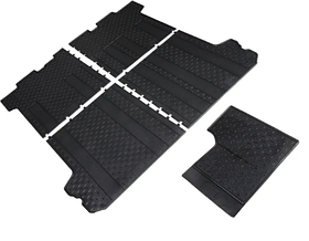Коврики резиновые Seintex с узором сетка для салона Peugeot Traveller (2, 3 ряд) (вкл. комплектацию Business)
