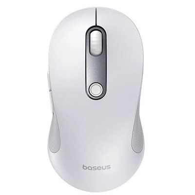 Компьютерная мышь Baseus F02 Ergonomic Wireless Mouse (B01055505211-00) белый - фото 1 - id-p222340369