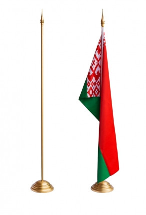 Флагшток подставка интерьерная для одного флага - фото 1 - id-p222340611