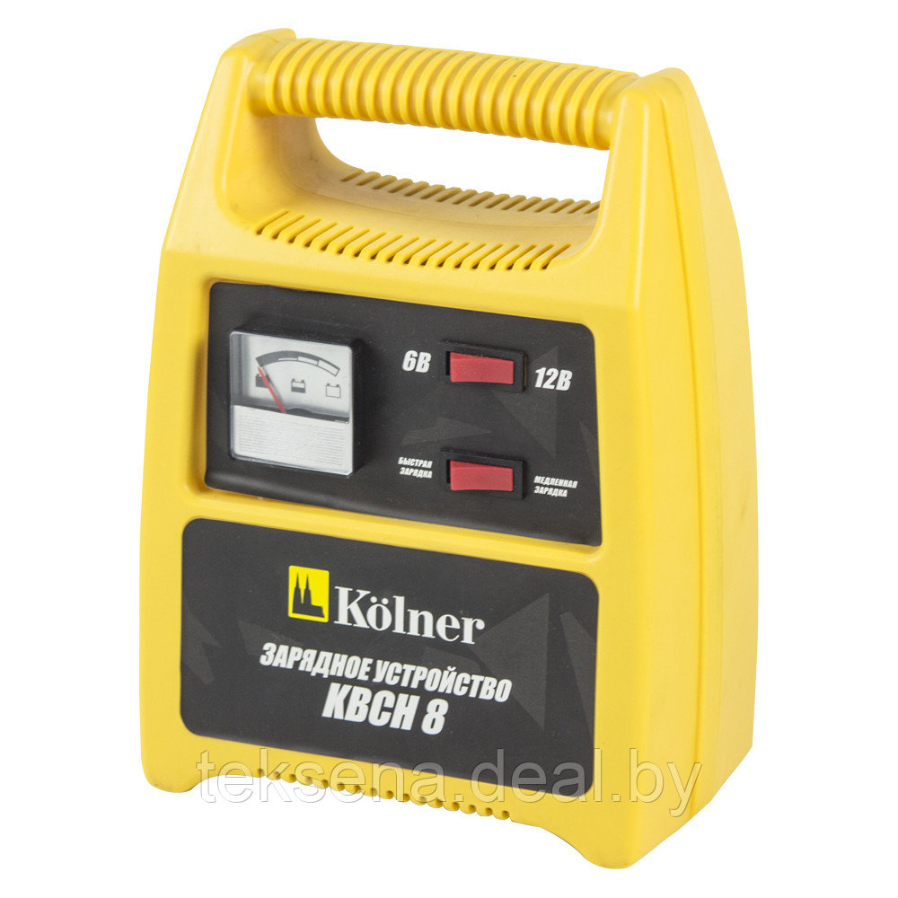 Зарядное устройство Kolner KBCН 8 (быстрая зарядка, 6/12В, 8А, 220±10%/50 В/Гц) - фото 1 - id-p222339907