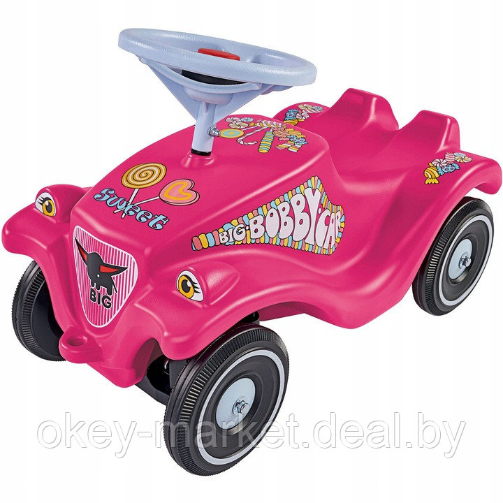 Каталка Толокар Бибикар BIG Bobby Car Classic Candy 56129 - фото 1 - id-p222343832