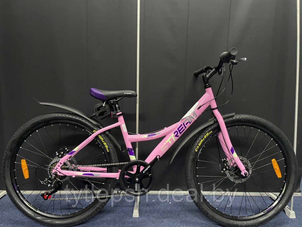 Велосипед Stream Travel 24 2022 (розовый)