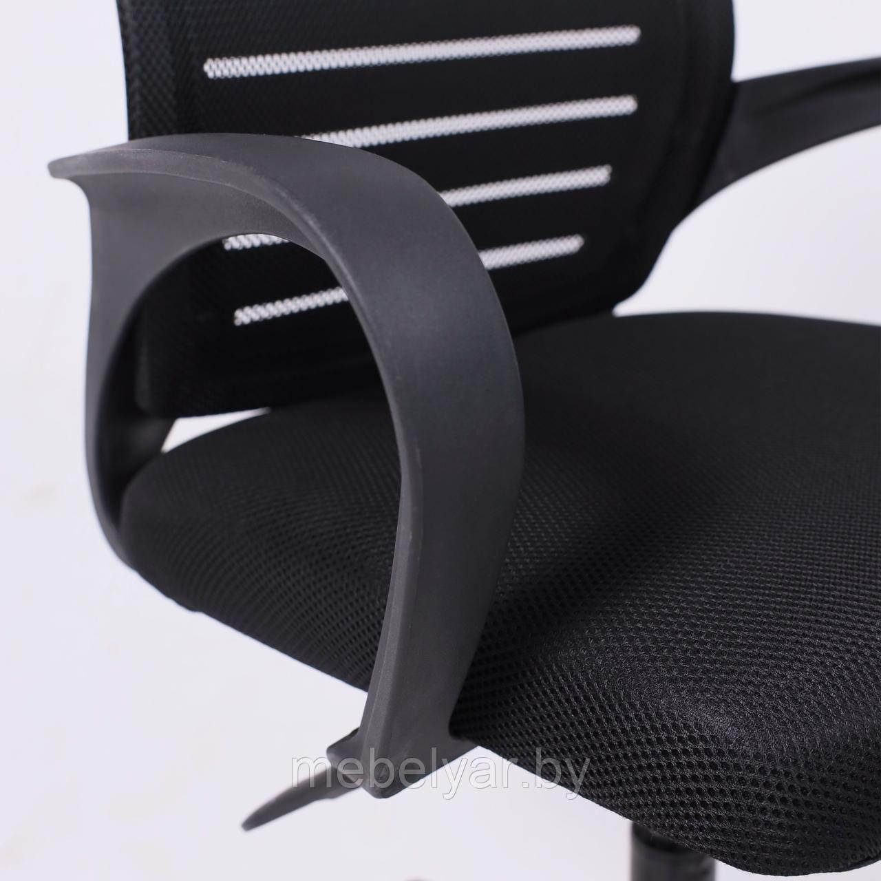 Кресло поворотное LARS, пластик,сетка (чёрный) AksHome - фото 8 - id-p222345850
